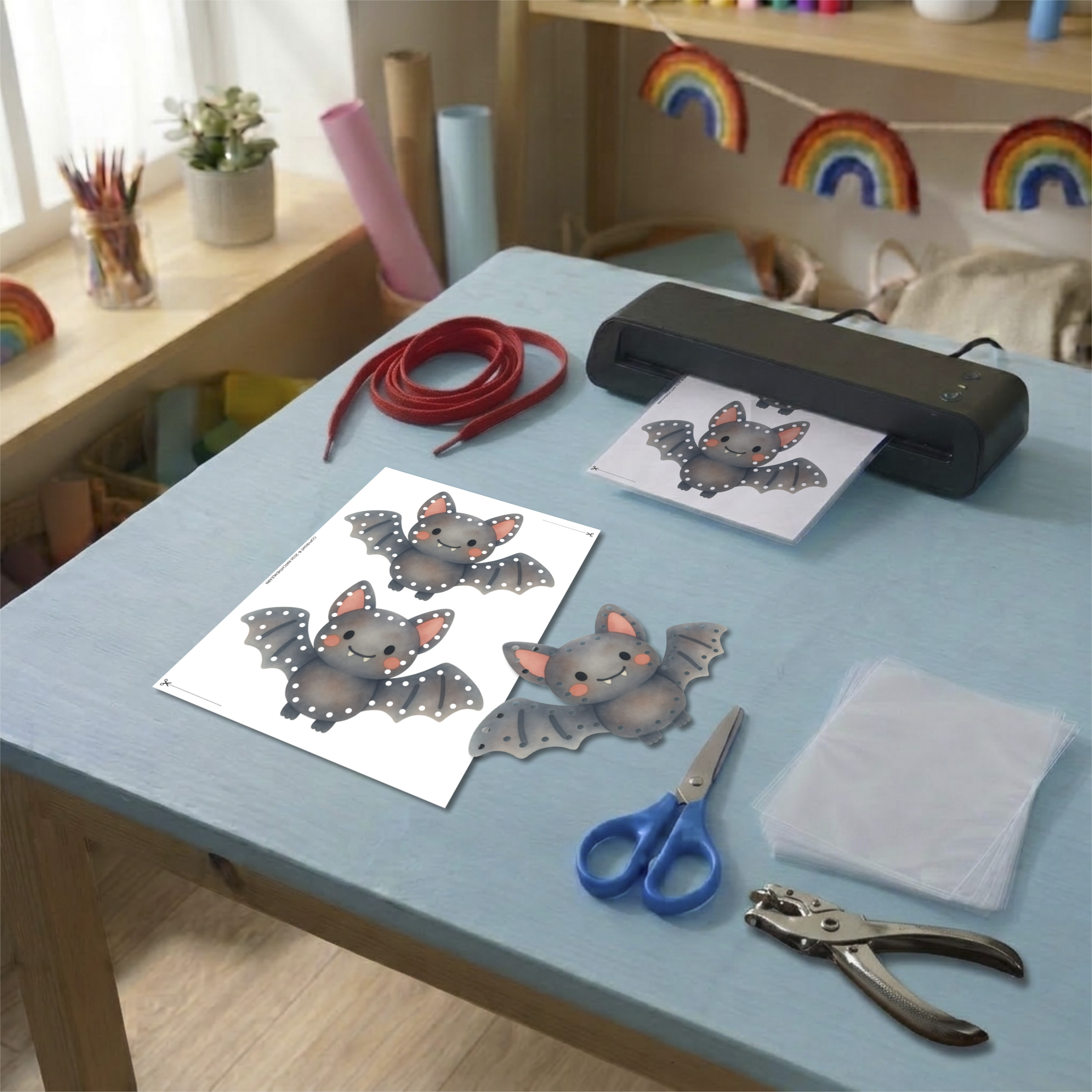 Threading Activity – Halloween Bat